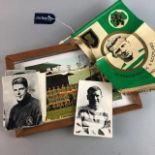 CELTIC F.C. INTEREST - JIMMY JOHNSTONE PENNANT AND OTHER PHOTOGRAPHS