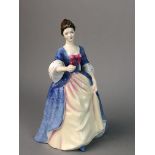 TWO ROYAL DOULTON FIGURES OF 'ALEXANDRIA' AND 'VALERIE'