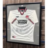 AN AUTOGRAPHED ABERDEEN F. C. SHIRT