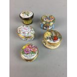 A COLLECTION OF HALCYON DAYS ENAMELS