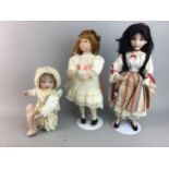 FIVE BOXED KNOWLES DOLLS