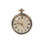 AN EARLY 19TH CENTURY POCKET WATCH