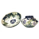 A MOORCROFT 'BLUEBERRY' PATTERN BOWL