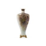 A ROYAL WORCESTER VASE BY HARRY STINTON