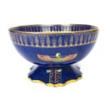 A CARLTON WARE EGYPTIAN PATTERN BOWL