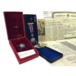 A UNITED STATES MERCHANT MARINE DISTINGUISHED SERVICE MEDAL