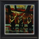 DANCERS, AN OIL BY JAMIE O'DEA