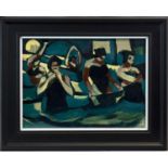 BATHERS, AN OIL BY JAMIE O'DEA