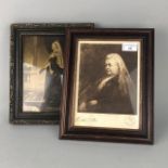 A PAIR OF PRINTS DEPICTING QUEEN VICTORIA