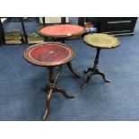 THREE OCCASIONAL TABLES