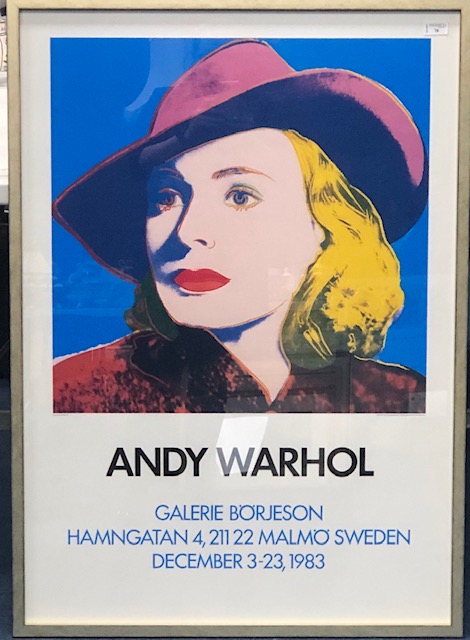 AN ANDY WARHOL POSTER