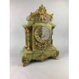 A LATE 19TH CENTURY FRENCH MANTEL CLOCK