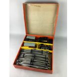 A HORNBY CLOCKWORK 0 GAUGE TRAIN SET IN ORIGINAL BOX