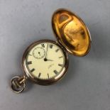 AN ELGIN FULL HUNTER POCKET WATCH