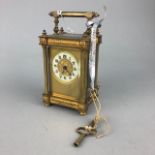 A CARRIAGE CLOCK