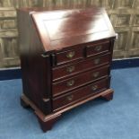 A MAHOGANY BUREAU