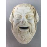 A LOT OF GREEK THEATRE MASKS