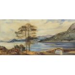 VIEW TOWARDS INVERARY CASTLE, A WATERCOLOUR BY ANDREW NICHOL