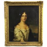 KATHERINE, DAUGHTER OF SIR WILLIAM FENWICK, AN OIL