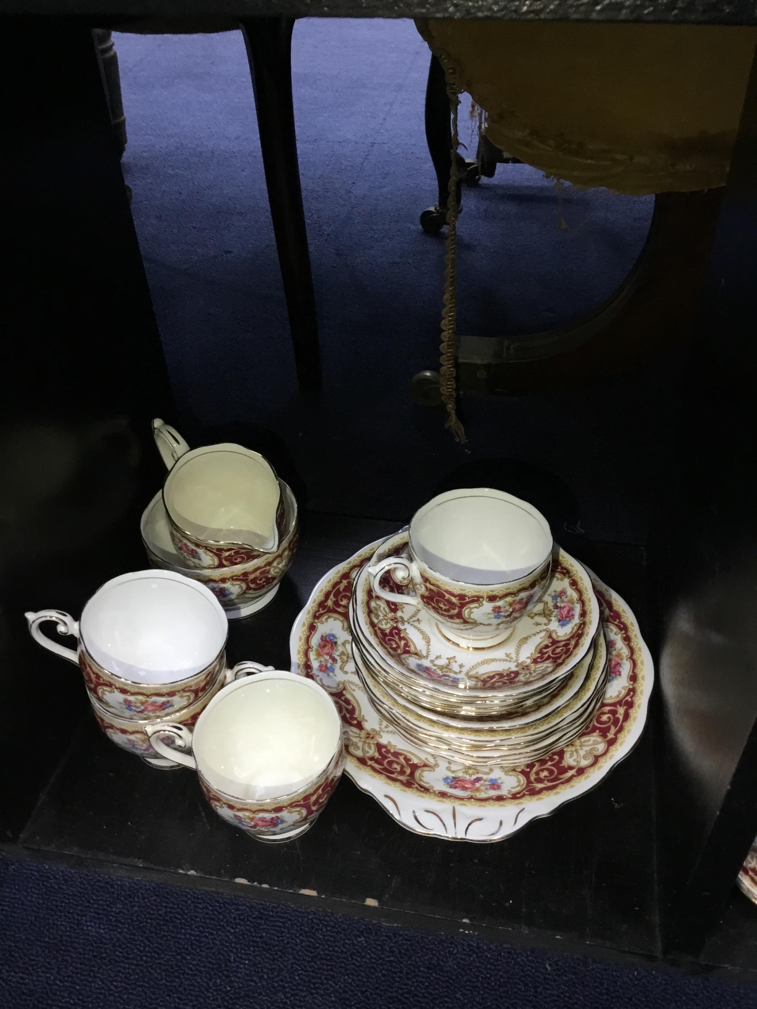 A TUSCAN PART TEA SERVICE AND ANOTHER - Image 2 of 2