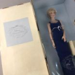 A LOT OF THREE FRANKLIN MINT PRINCESS DIANA DOLLS