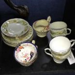 A DUCHESS PART TEA SERVICE ALONG WITH ANOTHER