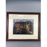 TWO PRINTS OF OLD GLASGOW AND TWO REPRODUCTIONS AFTER MUIRHEAD BONE