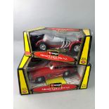 A COLLECTION OF TEN BOXED MODEL VEHICLES