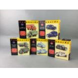 A LOT OF VANGUARDS MODEL VEHICLES