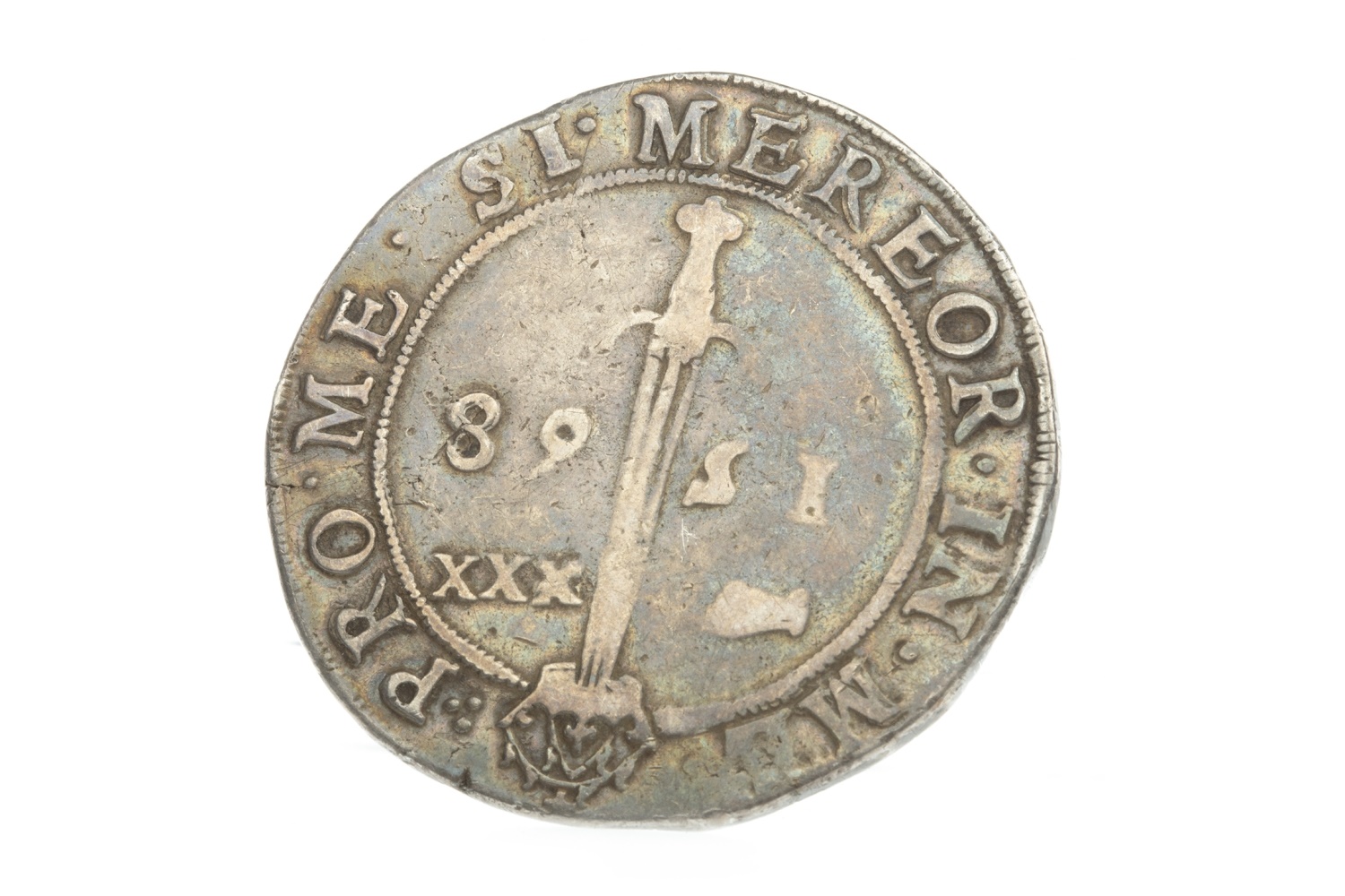 A SCOTTISH SILVER RYAL DOLLAR, 1568