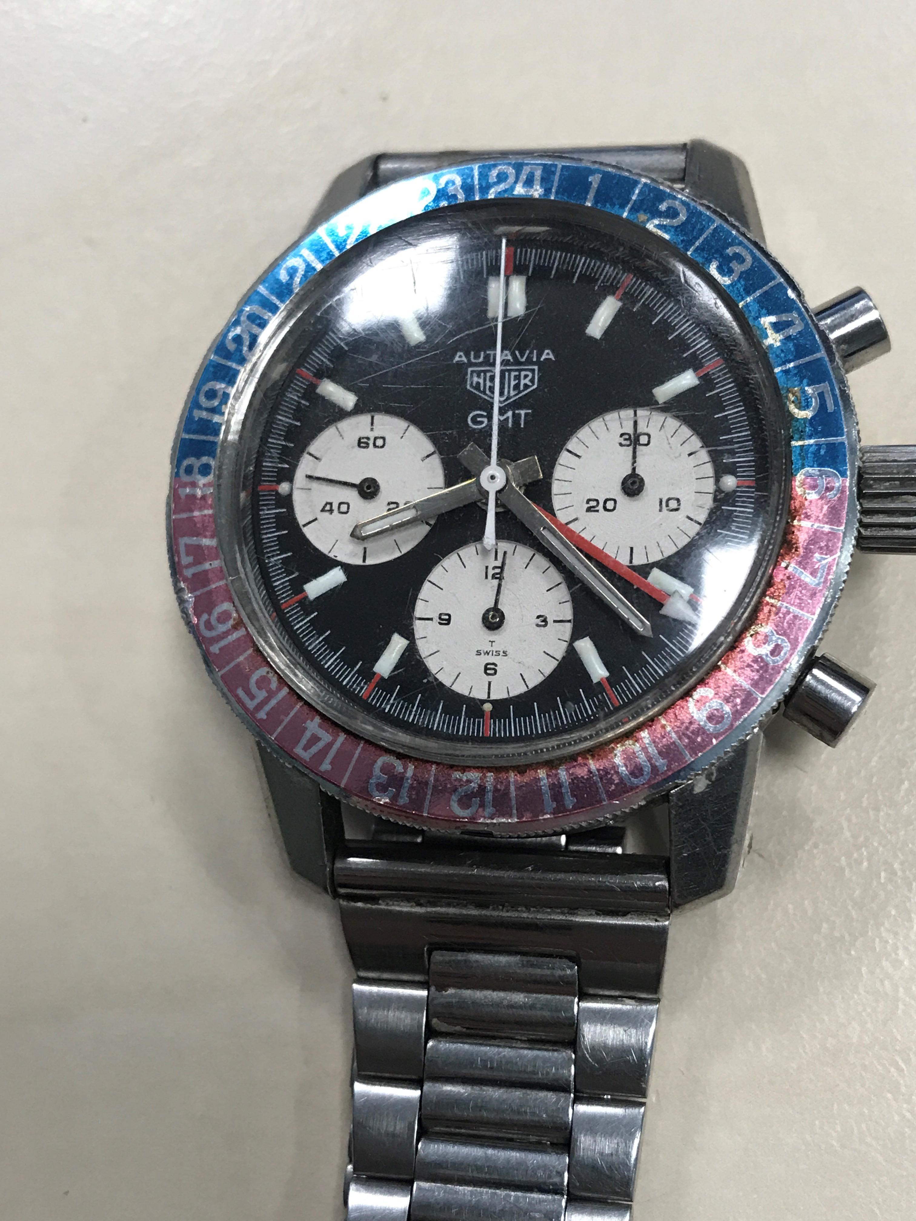 RARE: A GENTLEMAN’S HEUER AUTAVIA WATCH - Image 4 of 8