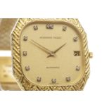 A GENTLEMAN'S AUDEMARS PIGUET GOLD WATCH