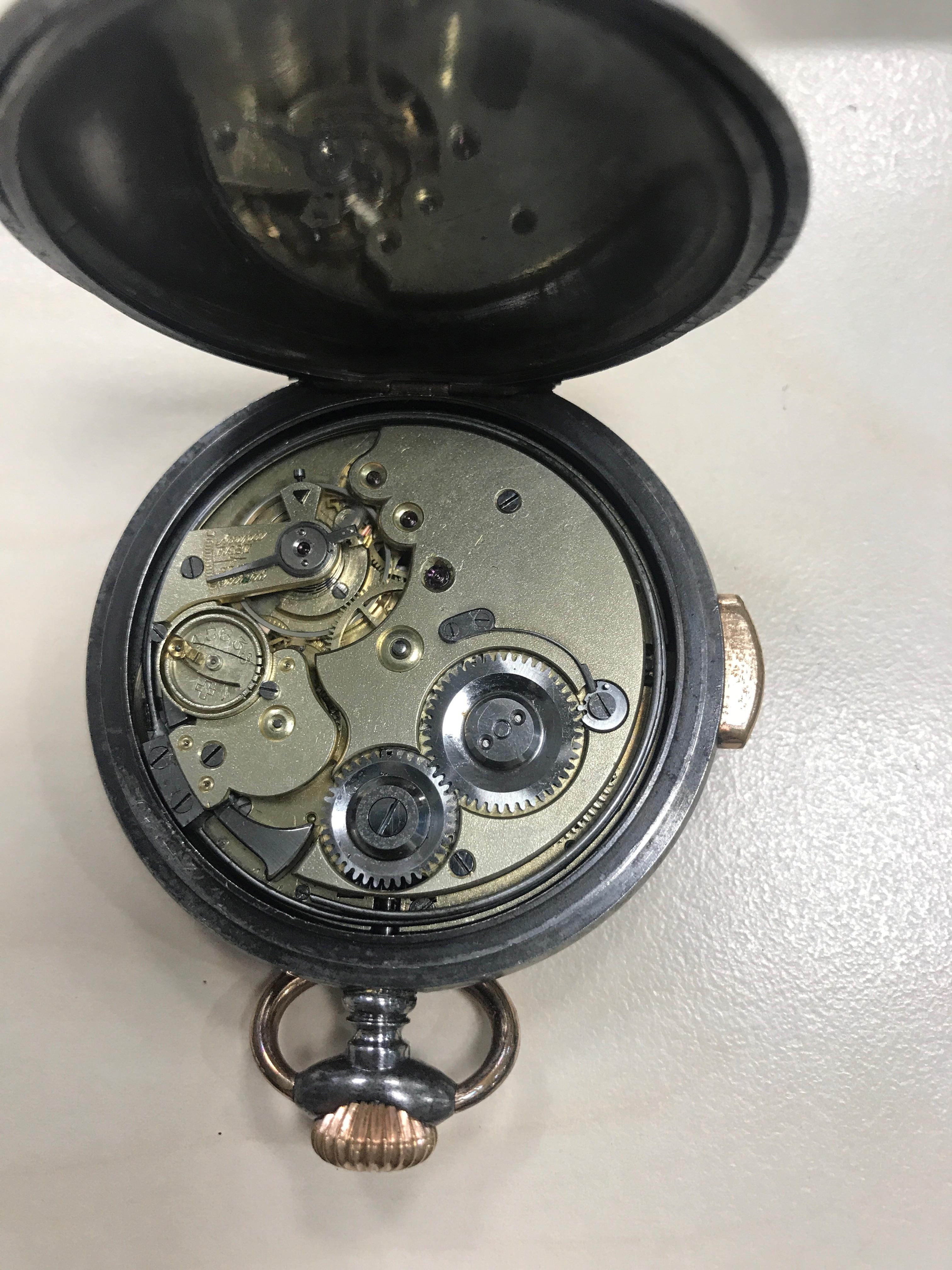 A VOLTA REPEATER POCKET WATCH - Image 2 of 3