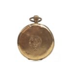 A VICTORIAN NINE GOLD POCKET WATCH