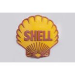 SHELL CAST METAL SIGN