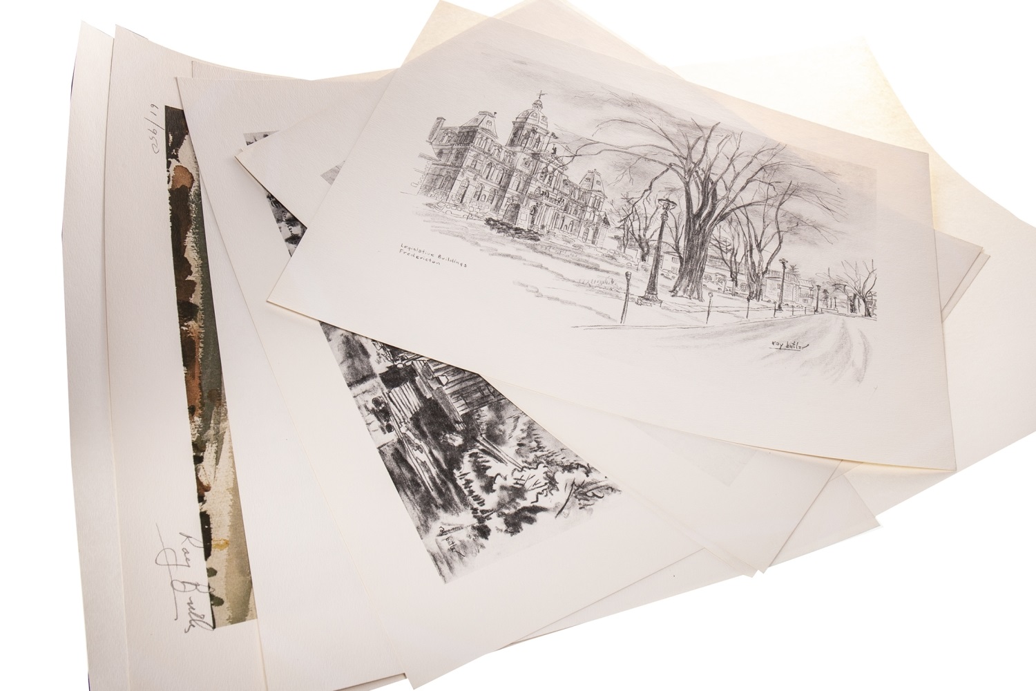 SET OF SIX LITHOGRAPHS, BY RAY BUTLER - Image 2 of 5