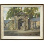 CROSSBURN DOVECOT, AN OIL BY FRANCIS PATRICK MARTIN