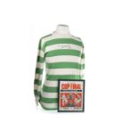 A CELTIC F.C. JERSEY WORN BY BERTIE AULD DURING THE 1969 SCOTTISH CUP FINAL