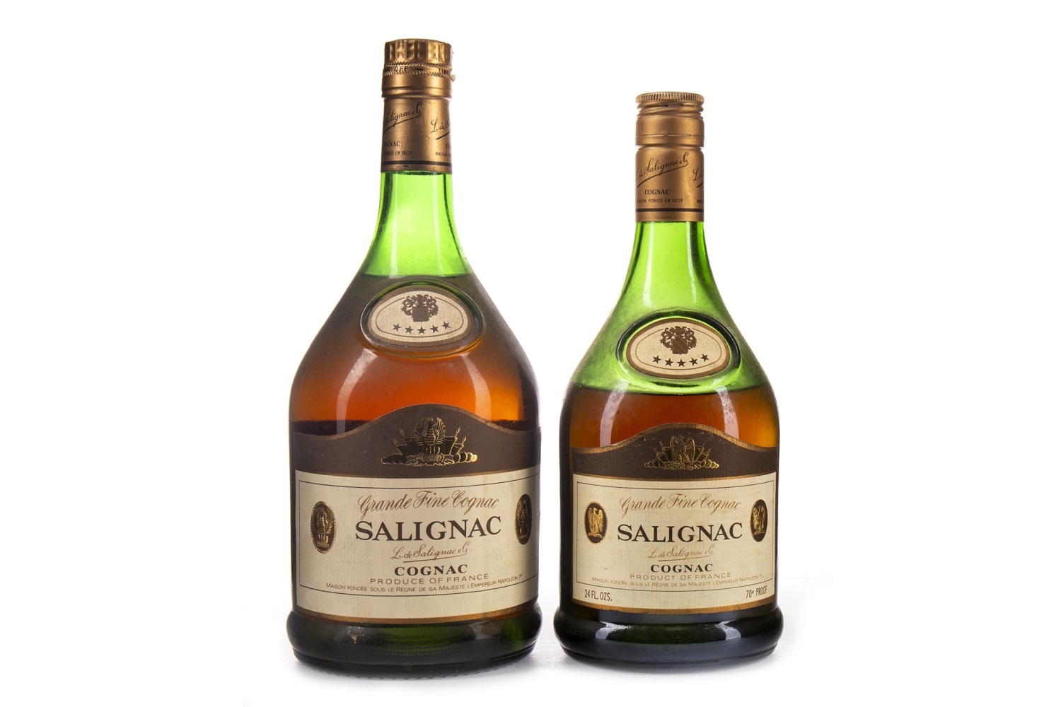 SALIGNAC GRAND FINE ONE LITRE & 24 FL. OZ