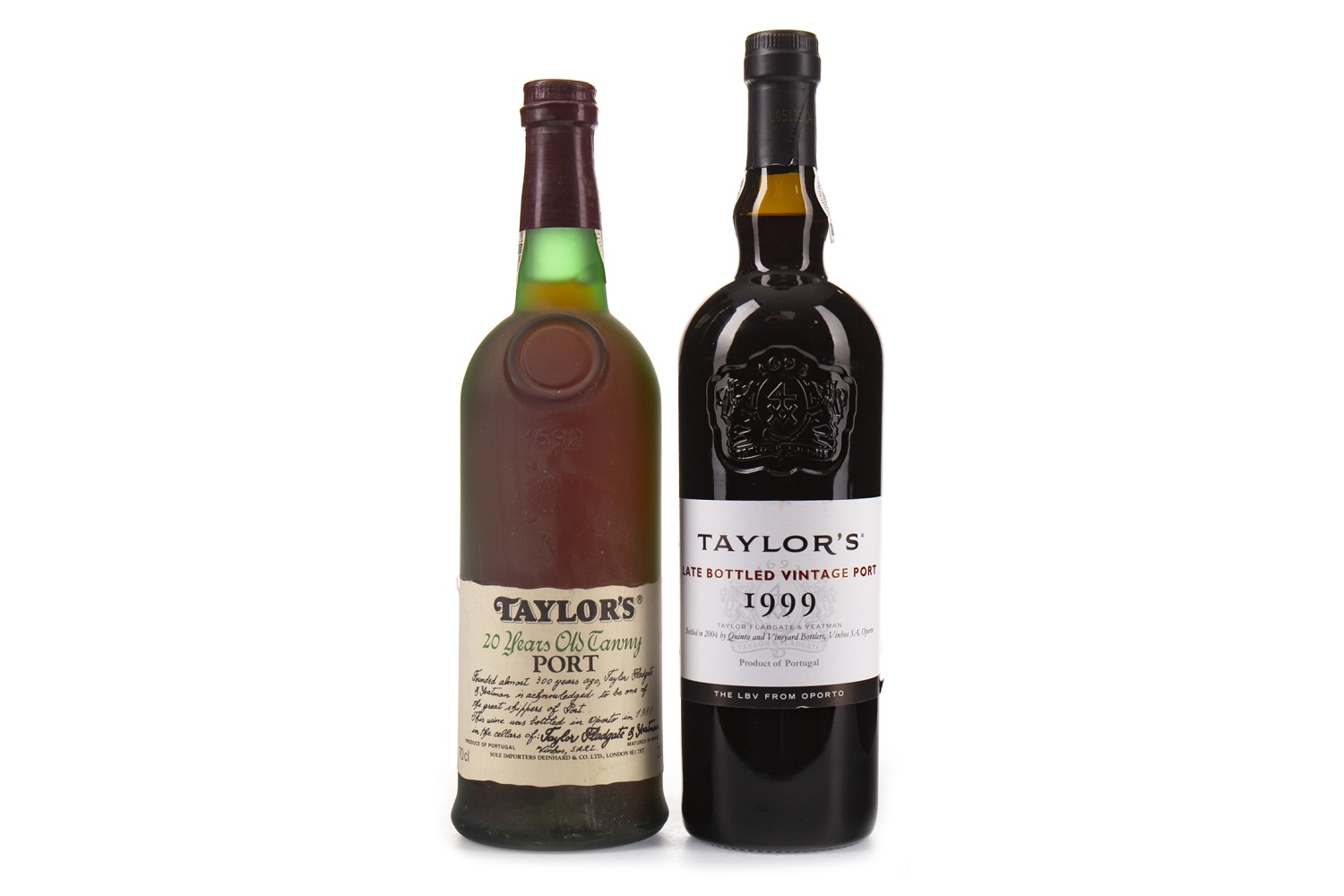 TAYLOR'S LBV 1999 & 20 YEAR OLD TAWNY