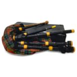 A SET OF HIGHLAND BAGPIPES