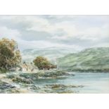 A PAIR OF WATERCOLOURS BY JOHN HAMILTON GLASS