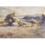 ON THE CONWAY, NEAR TAL-Y-CAEN, N WALES, A WATERCOLOUR BY RICHARD HARTLEY