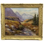 LANDSCAPE, AN OIL BY CHARLES DALE