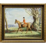 THE PRICE ON FORREST WITCH, AFTER SIR ALFRED MUNNINGS, AN OIL BY WILLIAM WALKER TELFER