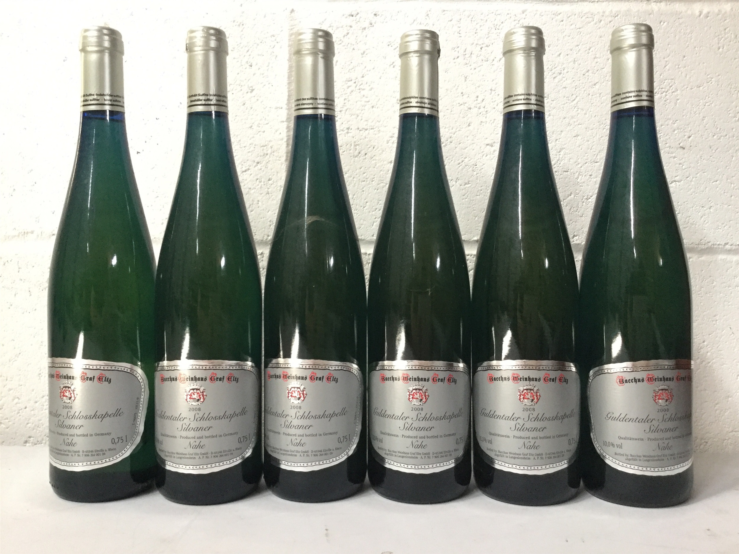 TWELVE BOTTLES OF GULDENTALER SCHLOSSKAPELLE 2008