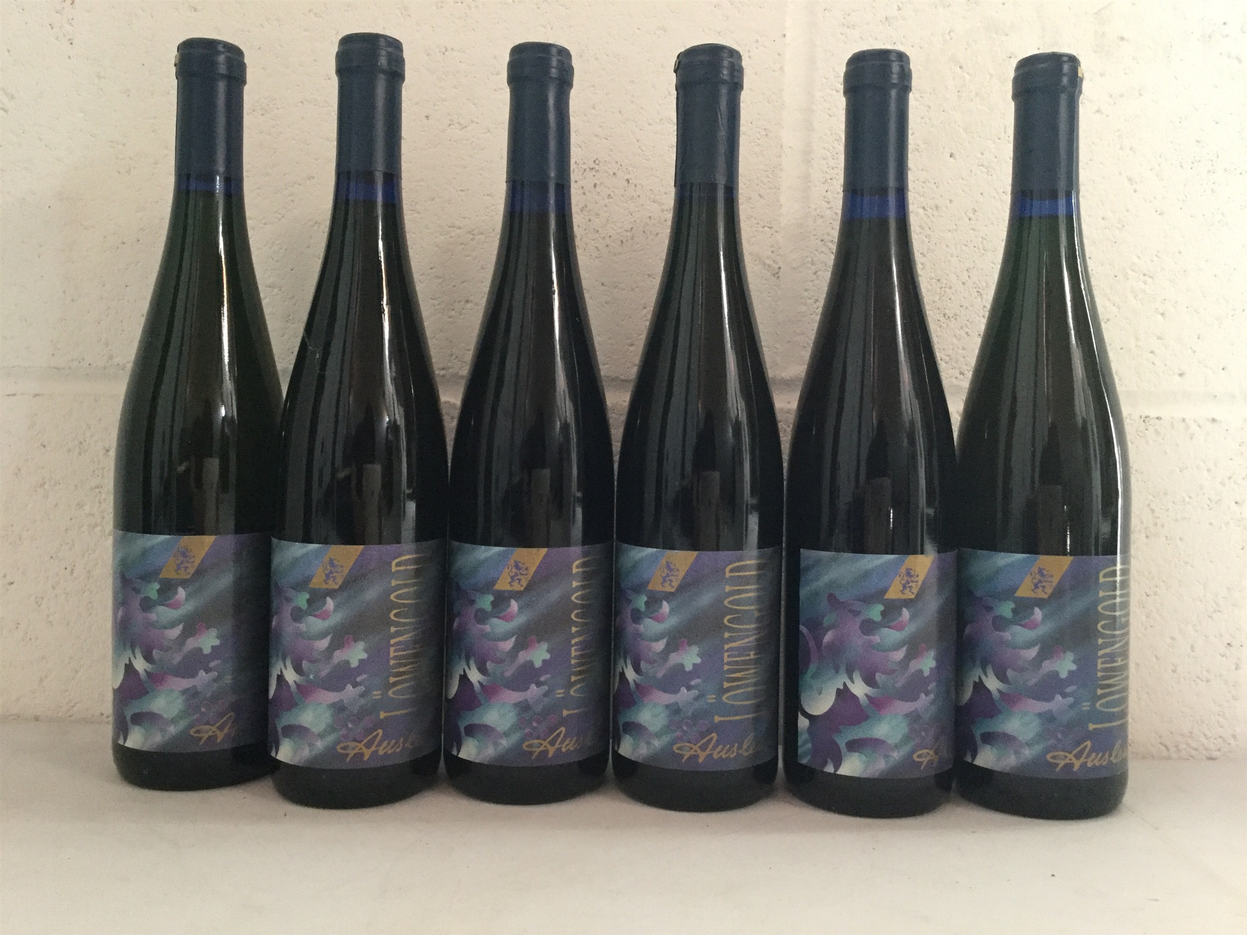 SIX BOTTLES OF LOWENGOLD 1996 REISLING AUSLESE