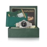 ROLEX OYSTER PERPETUAL DATE EXPLORER II REF. 16570 DEL 2011.