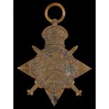 WORLD WAR ONE, 1914-15 STAR, S2-11131 PTE A JAMES ASC