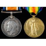 WORLD WAR ONE, PAIR BRITISH WAR MEDAL AND VICTORY MEDAL, 59572 PTE P S HAZELL MONMOUTH R